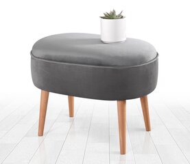 Pouffe Moile - Grey цена и информация | Кресла-мешки и пуфы | pigu.lt