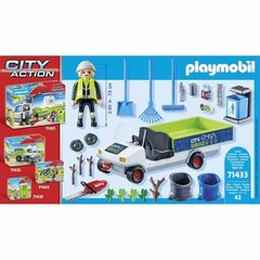 71433 Playmobil City Action Gatvių valymas su elektrine transporto priemone, 42 d. цена и информация | Конструкторы и кубики | pigu.lt