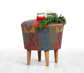 Pouffe Rug v3 - Multicolor цена и информация | Кресла-мешки и пуфы | pigu.lt