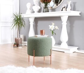 Pouffe Copper 41 - Green цена и информация | Кресла-мешки и пуфы | pigu.lt