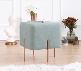 Pouffe Copper 54 - Sea Green цена и информация | Кресла-мешки и пуфы | pigu.lt