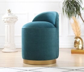 Pouffe Dover - Petrol Green цена и информация | Кресла-мешки и пуфы | pigu.lt