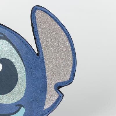 Vaikiška rankinė 3D Stitch Disney, mėlyna kaina ir informacija | Kuprinės mokyklai, sportiniai maišeliai | pigu.lt