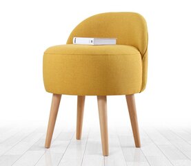 Pouffe Corvile - Yellow цена и информация | Кресла-мешки и пуфы | pigu.lt