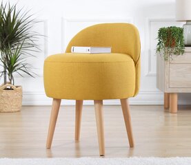 Pouffe Corvile - Yellow цена и информация | Кресла-мешки и пуфы | pigu.lt