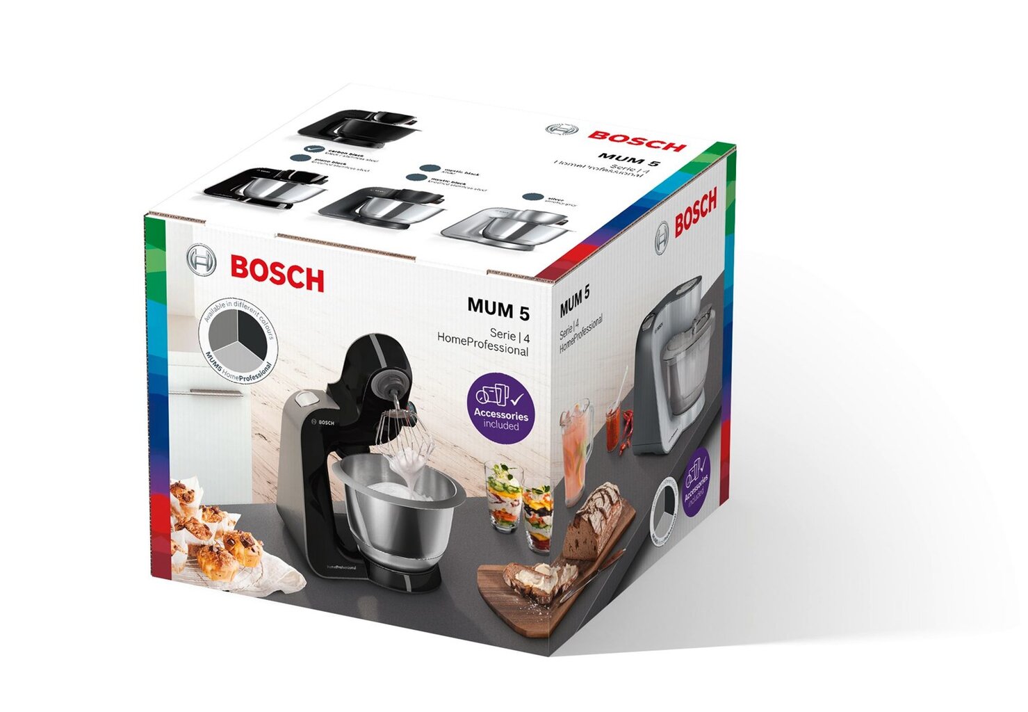 Bosch MUM59N26CB virtuvinis kombainas 1000 W 3,9 L Juoda цена и информация | Virtuviniai kombainai | pigu.lt