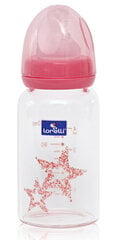 Stiklinis buteliukas Lorelli Anti Colic 1020087-0003, 0+ mėn, 120 ml kaina ir informacija | Buteliukai kūdikiams ir jų priedai | pigu.lt