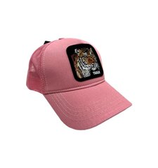 Rožinė kepurė su snapeliu moterims kaina ir informacija | Kepurės moterims | pigu.lt