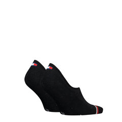 Kojinės vyrams Tommy Hilfiger Jeans 84920, juodos цена и информация | Мужские носки | pigu.lt