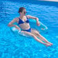 Pripučiama baseino kėdė Chilaxo, 95x80cm, mėlyna kaina ir informacija | Pripučiamos ir paplūdimio prekės | pigu.lt