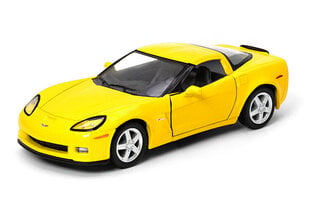 Žaislinis automodelis Kinsmart 2007 Chevrolet Corvette Z06, 1:36 kaina ir informacija | Žaislai berniukams | pigu.lt