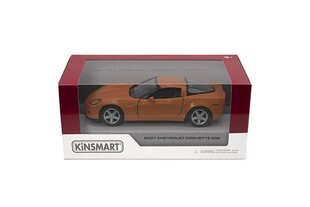 Žaislinis automodelis Kinsmart 2007 Chevrolet Corvette Z06, 1:36 цена и информация | Игрушки для мальчиков | pigu.lt