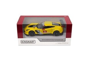 Žaislinis automodelis Kinsmart 2016 Corvette C7.R, 1:36 kaina ir informacija | Žaislai berniukams | pigu.lt