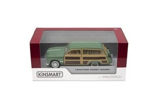 Žaislinis automobilis Kinsmart 1949 Ford Woody Wagon, 1:40 kaina ir informacija | Žaislai berniukams | pigu.lt