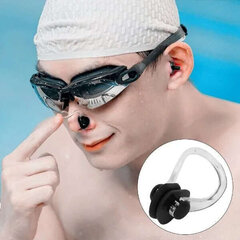 Plaukimo akiniai Swimflow, juodi kaina ir informacija | Plaukimo akiniai | pigu.lt