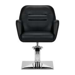 Kirpyklos kėdė Gabbiano Monaco, juoda/sidabrinė kaina ir informacija | Baldai grožio salonams | pigu.lt