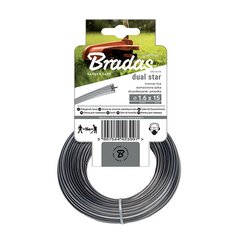 Trimerio valas Bradas Ripper Dual, 2,4mm x 50m kaina ir informacija | Sodo technikos dalys | pigu.lt