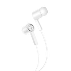 Foneng Earphones T57 with microphone white цена и информация | Наушники | pigu.lt