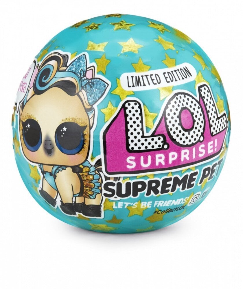 Žaislas L.O.L. Surprise Pets Supreme MGA, 7d. kaina ir informacija | Žaislai mergaitėms | pigu.lt