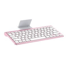 Wireless iPad keyboard Omoton KB088 with tablet holder (rose golden) цена и информация | Клавиатуры | pigu.lt