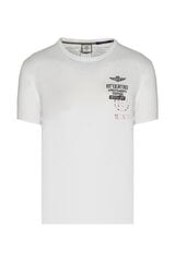 Marškinėliai vyrams Aeronautica Militare, balti kaina ir informacija | Vyriški marškinėliai | pigu.lt