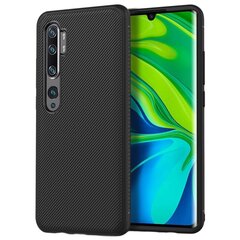 „Jazz“ твердый силиконовый (TPU) чехол - чёрный (Mi Note 10 / 10 Pro) цена и информация | Чехлы для телефонов | pigu.lt