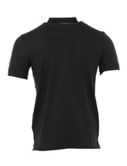 Polo marškinėliai vyrams Aeronautica Militare, juodi kaina ir informacija | Vyriški marškinėliai | pigu.lt
