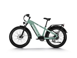 Elektrinis dviratis Himiway Zebra 26", žalias kaina ir informacija | Elektriniai dviračiai | pigu.lt
