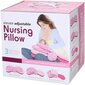 Maitinimo pagalvė Luxma, rožinė kaina ir informacija | Maitinimo pagalvės | pigu.lt