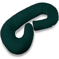 Daugiafunkcinė C tipo maitinimo pagalvė EkmTrade, žalia, 260 cm kaina ir informacija | Maitinimo pagalvės | pigu.lt
