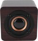 Hi-fi Audio Walnut Wood Grain Home kaina ir informacija | Garso kolonėlės | pigu.lt