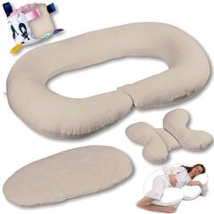 Многофункциональная подушка EkmTrade 5в1, 130 см цена и информация | Подушки для беременных и кормящих | pigu.lt