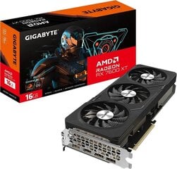 Gigabyte Radeon RX 7600 XT Gaming OC (GV-R76XTGAMING OC-16GD) kaina ir informacija | Vaizdo plokštės (GPU) | pigu.lt