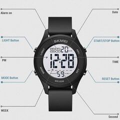 Laikrodis vyrams Skmei 1758BKBKWT цена и информация | Мужские часы | pigu.lt