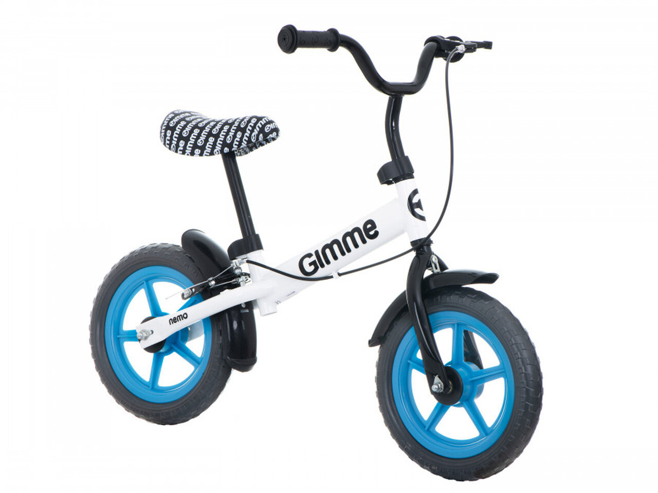 Balansinis dviratis su stabdžiu Nemo, 11'' цена и информация | Balansiniai dviratukai | pigu.lt