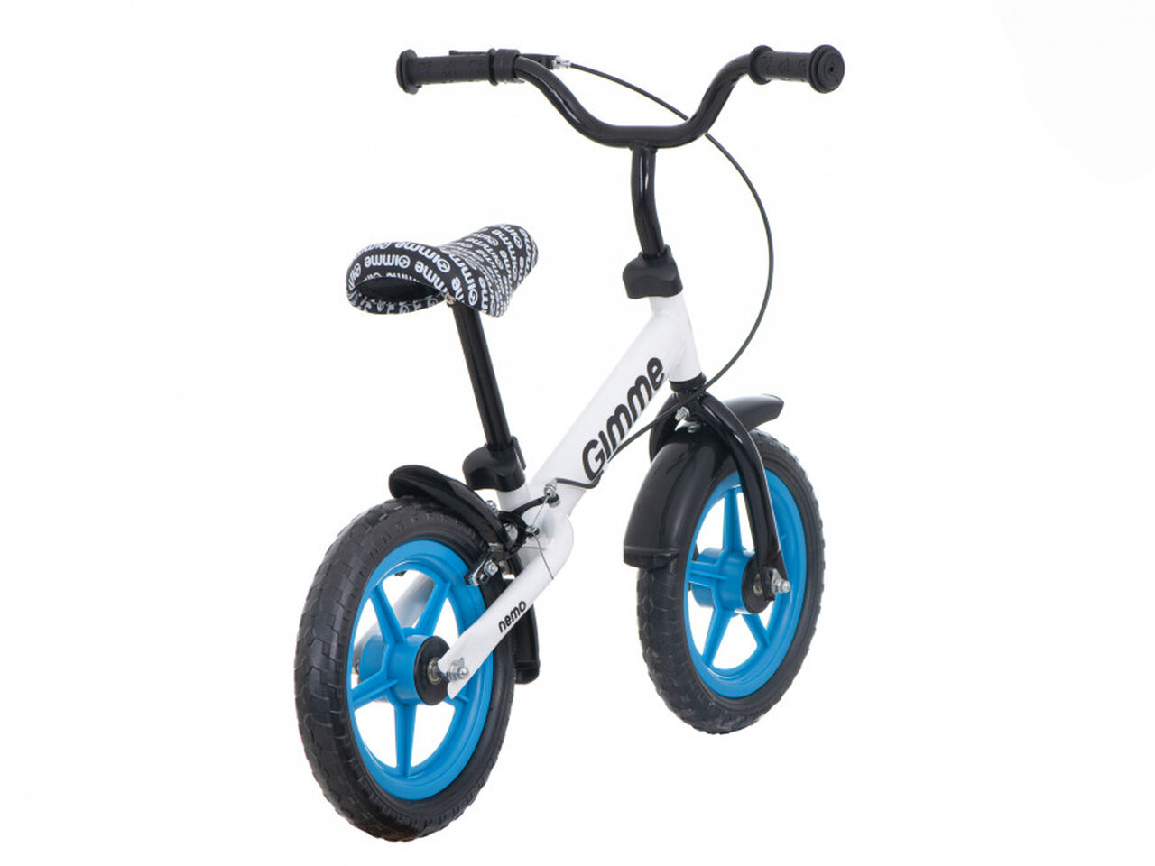 Balansinis dviratis su stabdžiu Nemo, 11'' цена и информация | Balansiniai dviratukai | pigu.lt