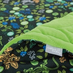 CebaBaby antklodės ir pagalvės rinkinys Gecko, 75x100, 2 dalių kaina ir informacija | Patalynė kūdikiams, vaikams | pigu.lt