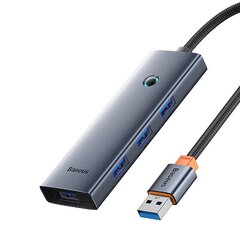Baseus UltraJoy Series Lite B0005280B811-04 цена и информация | Адаптеры, USB-разветвители | pigu.lt