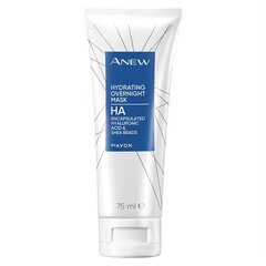 Маска Anew Hyaluronic Acid Overnight для лица для сухой и зрелой кожи, 75 мл, Avon цена и информация | Маски для лица, патчи для глаз | pigu.lt