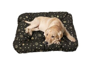 Pagalvėlė šunims WBM, juoda, 120x90cm kaina ir informacija | Guoliai, pagalvėlės | pigu.lt