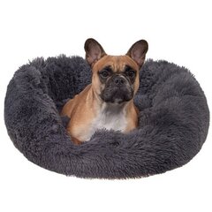 Диван для собаки Springos, оттенки серого, 70x70 см цена и информация | Лежаки, домики | pigu.lt