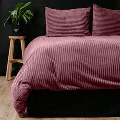 Комплект постельного белья Rib Teddy 200 x 220 см серый, Sleeptime цена и информация | Комплекты постельного белья | pigu.lt