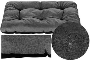 Лежак для собаки с подушкой SuperKissen24, серый, 100x70 см цена и информация | Лежаки, домики | pigu.lt