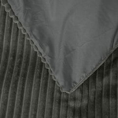 Комплект постельного белья Rib Teddy 200 x 220 см серый, Sleeptime цена и информация | Постельное белье | pigu.lt