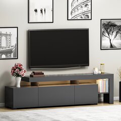 ТВ столик Asir Beliz, серый цена и информация | Тумбы под телевизор | pigu.lt