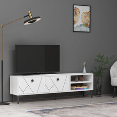 TV stalas Asir Clara, baltas kaina ir informacija | TV staliukai | pigu.lt