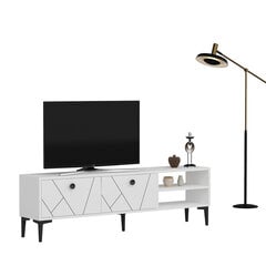 TV stalas Asir Clara, baltas kaina ir informacija | TV staliukai | pigu.lt