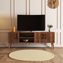 ТВ столик Asir Exxen 1582, коричневый цена и информация | Тумбы под телевизор | pigu.lt