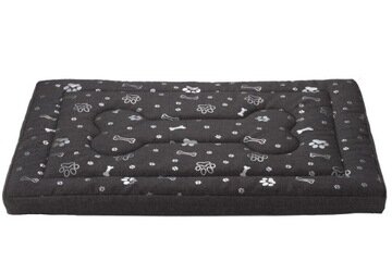 Čiužinys šunims Welsti, 100x70 cm, juodas цена и информация | Guoliai, pagalvėlės | pigu.lt