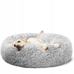 Guolis šunims Preston, 60x60 cm, pilkas kaina ir informacija | Guoliai, pagalvėlės | pigu.lt
